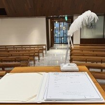 ＴＨＥ　ＭＯＲＲＩＳ（ザ・モーリス）の画像｜チャペル。みんなの顔がよく見えて良さそう。