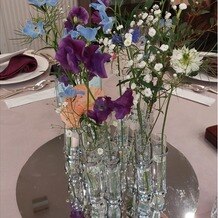ホテルアソシア静岡の写真｜テーブル装花