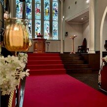 OSAKA St.BATH CHURCH（大阪セントバース教会）の画像｜入場前のチャペル