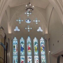 OSAKA St.BATH CHURCH（大阪セントバース教会）の写真｜挙式中の写真です