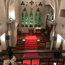 Kyoto St.Andrews Church（京都セントアンドリュース教会）の画像｜2回からの挙式会場