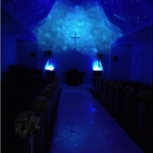 ＫＫＲホテル博多の画像｜ライトにてブルーに染まる。