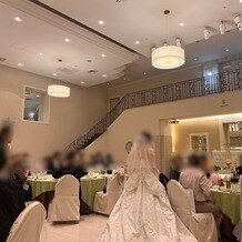 ベルクラシック旭川の写真｜広々とした会場です。
披露宴が始まるまで談笑できました。