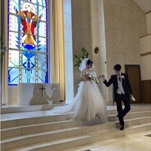 ベルクラシック小倉の画像｜新郎新婦退場時