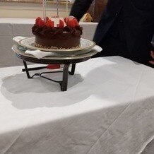 ホテルオークラ東京ベイの写真｜フォンタナで誕生日のお祝いにケーキを頼みました