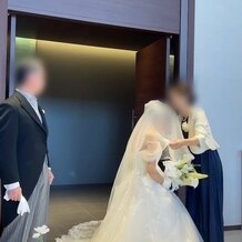 アクアリュクスの写真｜ベールダウンは会場内でやってはどうかとプランナーさんからの提案でした。やってよかったです。