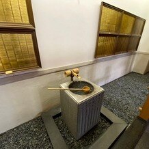 ホテルモントレ大阪の画像｜天翔殿　廊下　手水の儀式用
