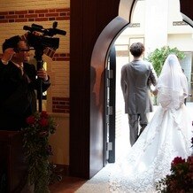 ホテルモントレ京都の画像｜退場後の背景も素敵