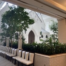 ホテルモントレ ラ・スール大阪の画像|挙式会場前