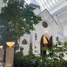 ホテルモントレ ラ・スール大阪の画像|挙式会場前