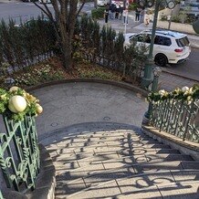 ホテルモントレ仙台の写真｜モントレの有名な外階段です。
今はクリスマスの飾り付をしているとの事です