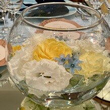 シェラトン・グランデ・トーキョーベイ・ホテルの写真｜テーブルのお花