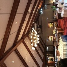 万平ホテルの写真｜天井部分