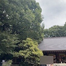 乃木神社・乃木會館の写真｜神社の前でお写真を撮りました。