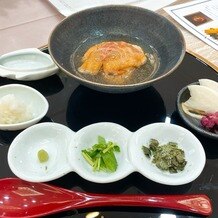 乃木神社・乃木會館の画像｜鯛茶漬け。薬味で色々アレンジできて楽しかったです。