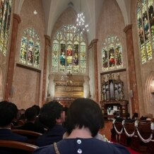 マリエカリヨン名古屋の画像｜ステンドグラスが綺麗でした！