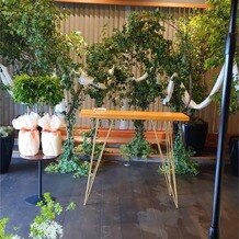 ＴＨＥ ＧＡＲＤＥＮ ＤＩＮＩＮＧ 弓絃葉の写真｜人前式