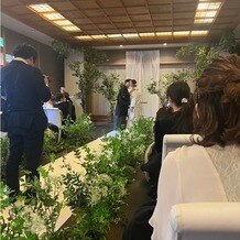 ＴＨＥ ＧＡＲＤＥＮ ＤＩＮＩＮＧ 弓絃葉の写真｜挙式会場｜2025-03-31 20:05:03.0ゆうじさん投稿