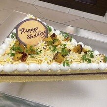 BLANC ANGE （ブランアンジュ）の写真｜自分でデザインしたさつまいもケーキを実現してくれました！