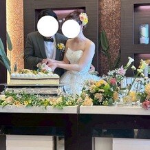 BLANC ANGE （ブランアンジュ）の写真｜ケーキ入刀