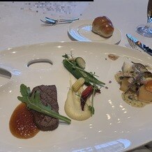マリベールスパイアの画像｜試食会の写真です。
契約してからも試食させて頂きましたが、
お料理の面はダントツ一位でした