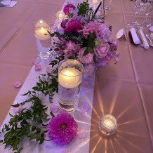 名古屋マリオットアソシアホテルの画像｜可愛いテーブル花