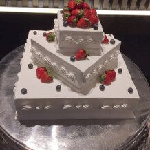 ホテルグランド富士の写真｜ウェディングケーキ