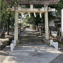 大井神社宮美殿の写真｜鳥居