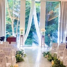 ジャルダン・ドゥ・ボヌールの写真｜ジャルダン・ドゥ・ボヌールの挙式会場です。少し小さめですがとても綺麗です。