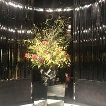 ホテル日航金沢の画像｜会場入り口にあった素敵なお花