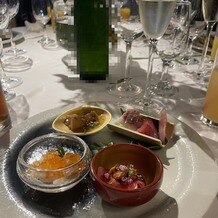 THE KAWABUN NAGOYAの画像｜前菜のいくらとイカのお料理が美味しかったです。