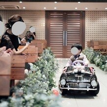 ＷＩＴＨ ＴＨＥ ＳＴＹＬＥ　（ウィズ ザ スタイル）の画像｜リングボーイ入場
自前のラジコンカー