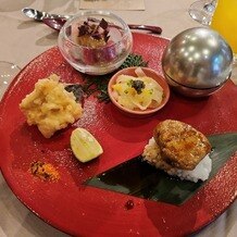 WITH THE STYLE FUKUOKA （ウィズザスタイルフクオカ）の画像｜フォアグラ寿司がとても美味しかったです。