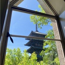 ザ ソウドウ ヒガシヤマ キョウト(THE SODOH HIGASHIYAMA KYOTO)の写真｜窓からの五重塔