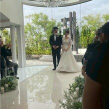 ルシェルブラン表参道の写真｜挙式会場｜2025-05-18 15:58:29.0みーこさん投稿