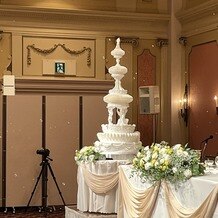 ホテル日航ハウステンボスの写真｜ケーキ入刀用のケーキ