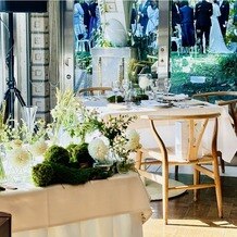 世田谷美術館レストラン ル・ジャルダンの画像｜見学時の婚礼