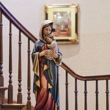 仙台ゆりが丘 マリアージュ アン ヴィラの写真｜チャペル内オブジェです