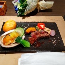 アリラガーデンリゾートの写真｜試食の料理