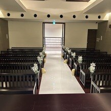 川原町倶楽部　ラ・ルーナ　ピエーナの画像｜チャペルの様子です。