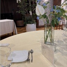 クオーリ　クオーリの画像｜テーブル装花