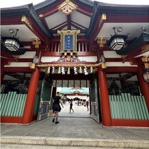 日枝神社結婚式場（日枝あかさか）の写真｜挙式会場｜2023-12-17 21:08:45.0くろさん投稿