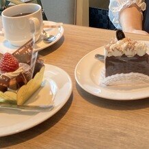 JR KYUSHU　STATION HOTEL KOKURA（JR九州ステーションホテル小倉）の画像｜ホテルの上品なケーキとコーヒーでした♪