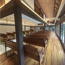 三瀧荘の写真｜チャペルです。
右手に庭園あります。