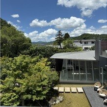 京都　北山モノリス（ＫＹＯＴＯ　ＫＩＴＡＹＡＭＡ　ＭＯＮＯＬＩＴＨ）の写真｜2階からの景色