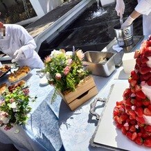 麗風つくば シーズンズテラスの画像｜水音と食べきれないくらいのデザートブッフェで素敵な空間でした。