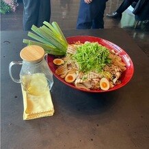 麗風 つくば シーズンズテラスの画像｜ケーキ入刀ではなくだいすきなラーメンでラーメン入湯をやりました。