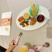 アクアデヴュー佐賀スィートテラスの画像｜お子様プレートまで用意して頂きました。パクパク食べていました