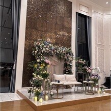 ディアステージつくばフォレストテラスの写真｜装花は打ち合わせで想像したよりボリュームがあり大満足