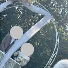 神戸北野サッスーン邸の画像｜報告式　装花は追加してます　私のプランでは造花ならサービスでついてました